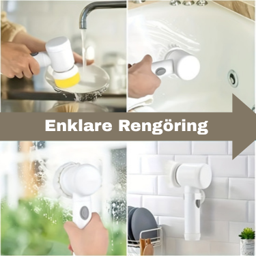 Elektrisk spinnrengöringsborste